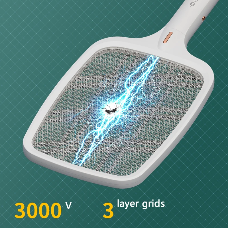 3000V sineklik Şarj Edilebilir 6 LED UV ışık Sivrisinek Katili Lamba Ev Elektrikli böcek tuzağı Yaz Sinek Böcek Öldürücü Tuzak Görüntü  4