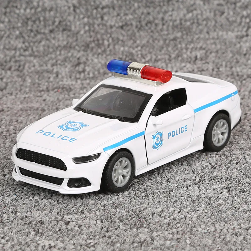 1:32 Simülasyon Polis Serisi Araba Modeli Oyuncak Geri Çekin Metal Diecasts Araç Kek Dekorasyon doğum günü hediyesi ıçin Çocuk Erkek Y085 Görüntü  2