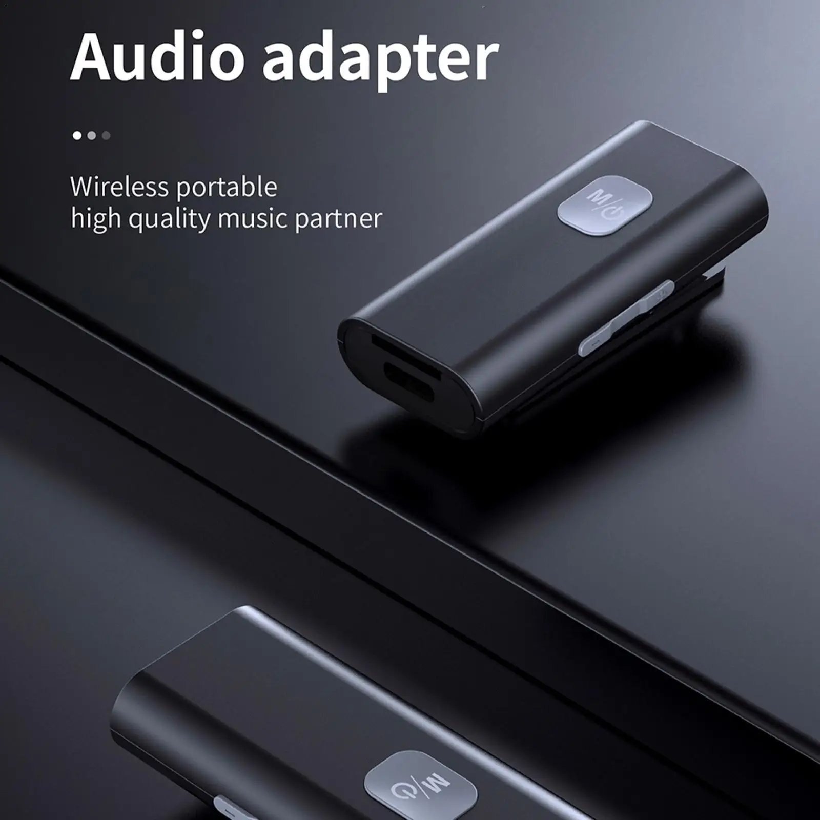 Bluetooth uyumlu Alıcı Adaptörü Kablosuz Ses Adaptörü 3.5 mm AV/AUX Jack Araba PC İçin Kulaklık Alıcısı Handsfree Desteği Görüntü  1
