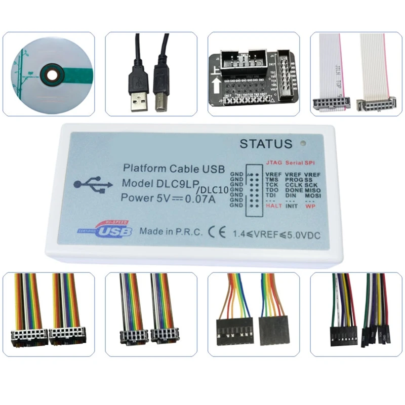 DLC9LP Mini Platform kablo USB Desteği Tüm Xilinx Cihazı Jtag Adaptörü ve Bağlantı Kabloları CPLD FPGA Programcısı Görüntü  2