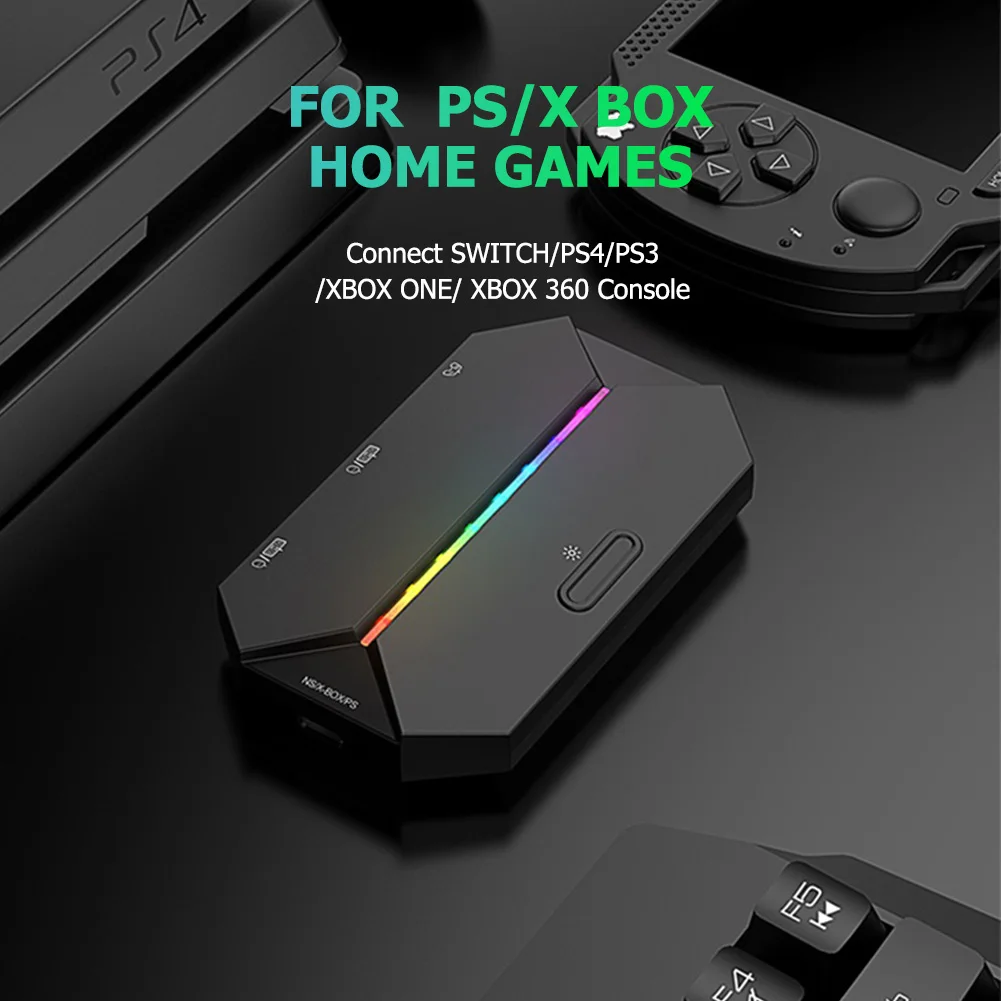 G6L Elektronik Makine Aksesuarları Kablolu Klavye Fare Dönüştürücü Adaptörleri Xbox One için PS4 Oyun Konsolu NS Xbox One Görüntü  0