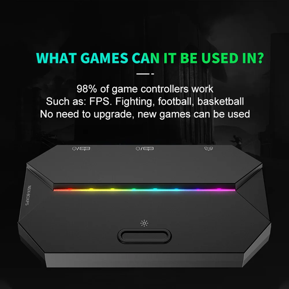 G6L Elektronik Makine Aksesuarları Kablolu Klavye Fare Dönüştürücü Adaptörleri Xbox One için PS4 Oyun Konsolu NS Xbox One Görüntü  2