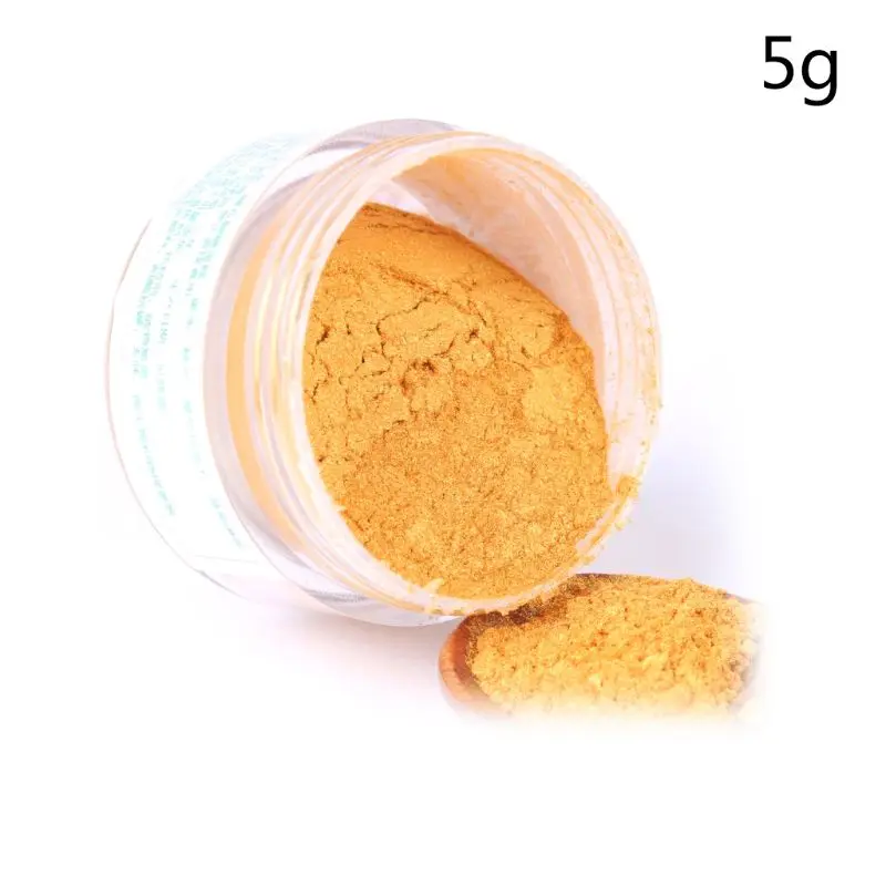 5g Flaş Glitter Toz Pişmiş Yenilebilir Pigmentler Dekorasyon Gıda Kek Bisküvi Kek Görüntü  2