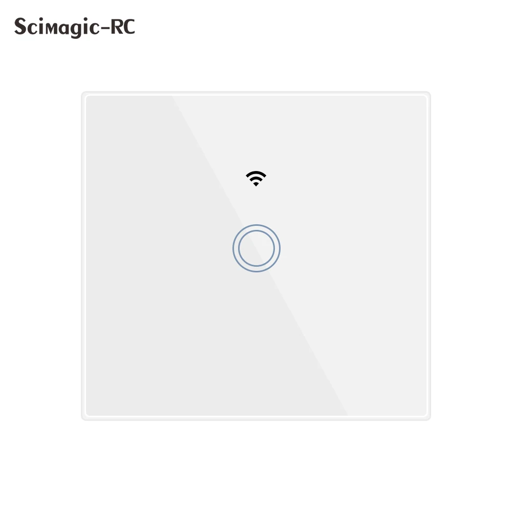 Öğrenme Kodu Duvar Dokunmatik anahtarı Uzaktan Kumanda 433mhz Denetleyici Anahtar Verici ile çalışmak ışık RF Anahtarı wifi alıcısı Görüntü  5