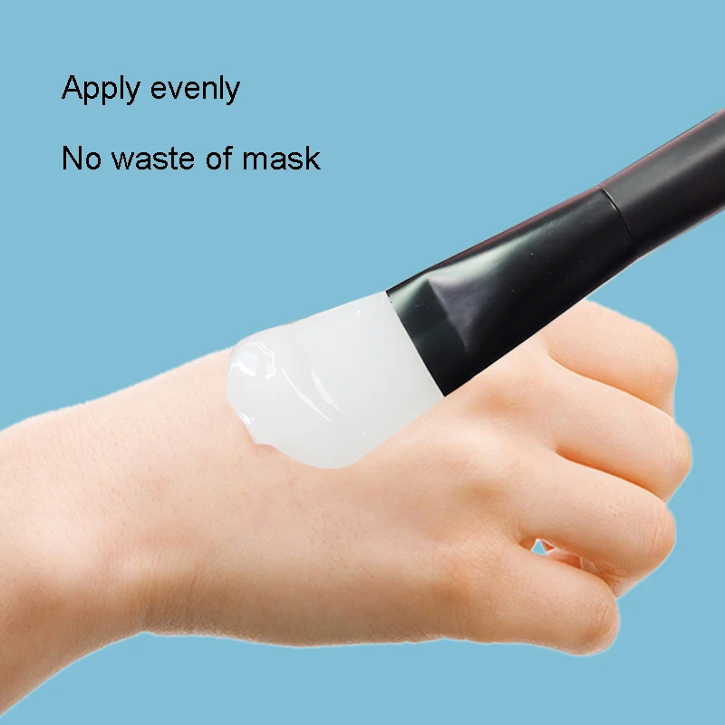 Makyaj Fırçaları Çift Uçlu Silikon Yüz Maskesi Fırçası Cilt Bakımı Makyaj Araçları Göz Farı Kapatıcı Aplikatör Kozmetik Araçları Görüntü  5