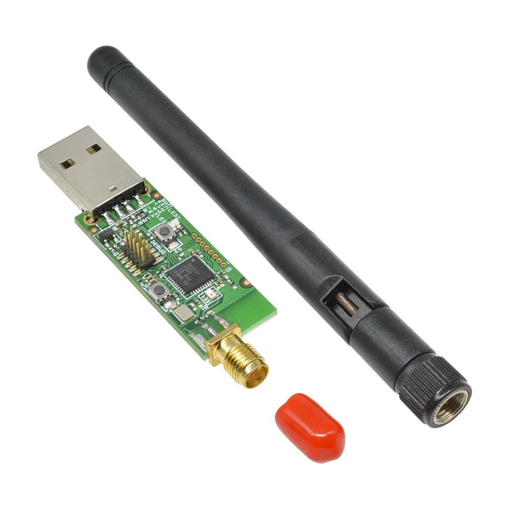 Kablosuz Zigbee CC2531 Sniffer Çıplak Kurulu Paket Protokol Analizörü USB Arayüzü Dongle Yakalama Paket Modülü + Anten Görüntü  4