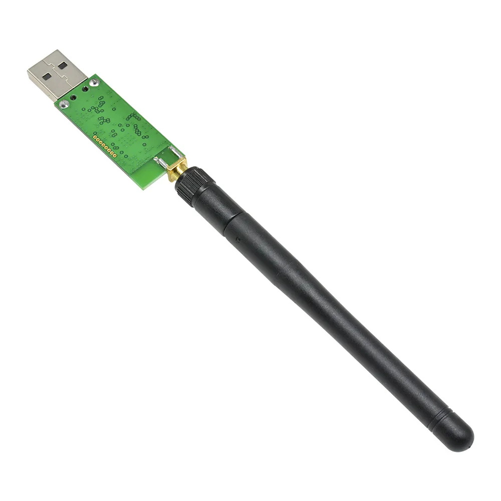 Kablosuz Zigbee CC2531 Sniffer Çıplak Kurulu Paket Protokol Analizörü USB Arayüzü Dongle Yakalama Paket Modülü + Anten Görüntü  5