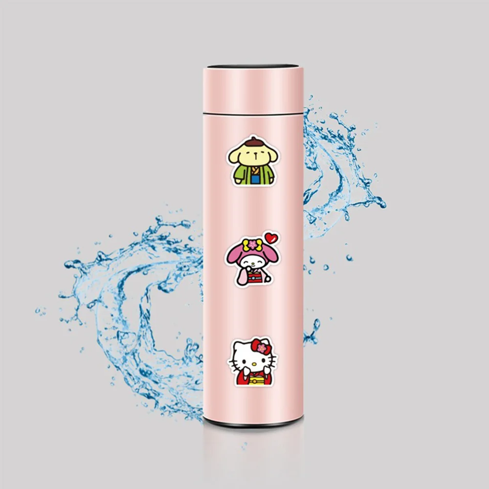 10/20/40 adet Kuromi Hello Kitty Çıkartmalar Kawaii Kız Su Geçirmez Karikatür Çıkartmaları DIY Bavul Telefon Dizüstü Anime Çıkartmalar Çocuklar için Görüntü  5