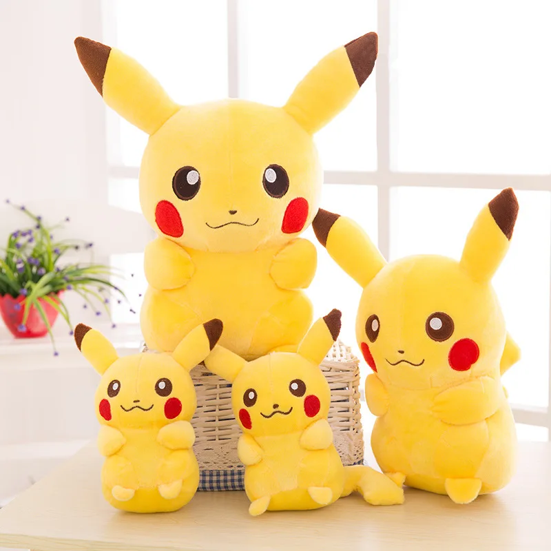 2020 TAKARA TOMY Pokemon Pikachu peluş oyuncaklar Doldurulmuş Oyuncaklar Japonya Film Pikachu Anime Bebek Noel Doğum Günü Hediyeleri Çocuklar için Görüntü  0