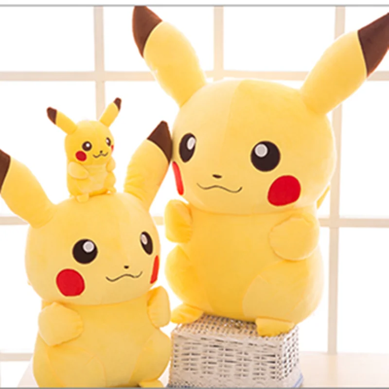 2020 TAKARA TOMY Pokemon Pikachu peluş oyuncaklar Doldurulmuş Oyuncaklar Japonya Film Pikachu Anime Bebek Noel Doğum Günü Hediyeleri Çocuklar için Görüntü  3