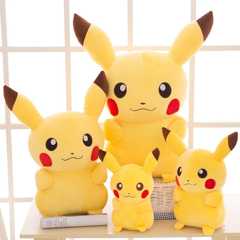 2020 TAKARA TOMY Pokemon Pikachu peluş oyuncaklar Doldurulmuş Oyuncaklar Japonya Film Pikachu Anime Bebek Noel Doğum Günü Hediyeleri Çocuklar için Görüntü  4