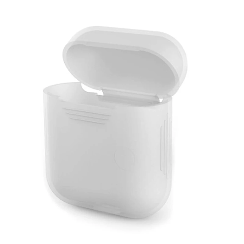 Silikon Kablosuz kulaklık kutusu AirPods İçin Koruyucu Kapak Cilt Aksesuarları Apple Airpods Şarj Kutusu Görüntü  0