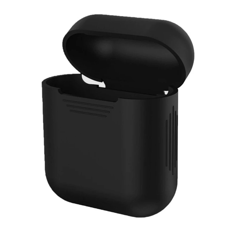 Silikon Kablosuz kulaklık kutusu AirPods İçin Koruyucu Kapak Cilt Aksesuarları Apple Airpods Şarj Kutusu Görüntü  3