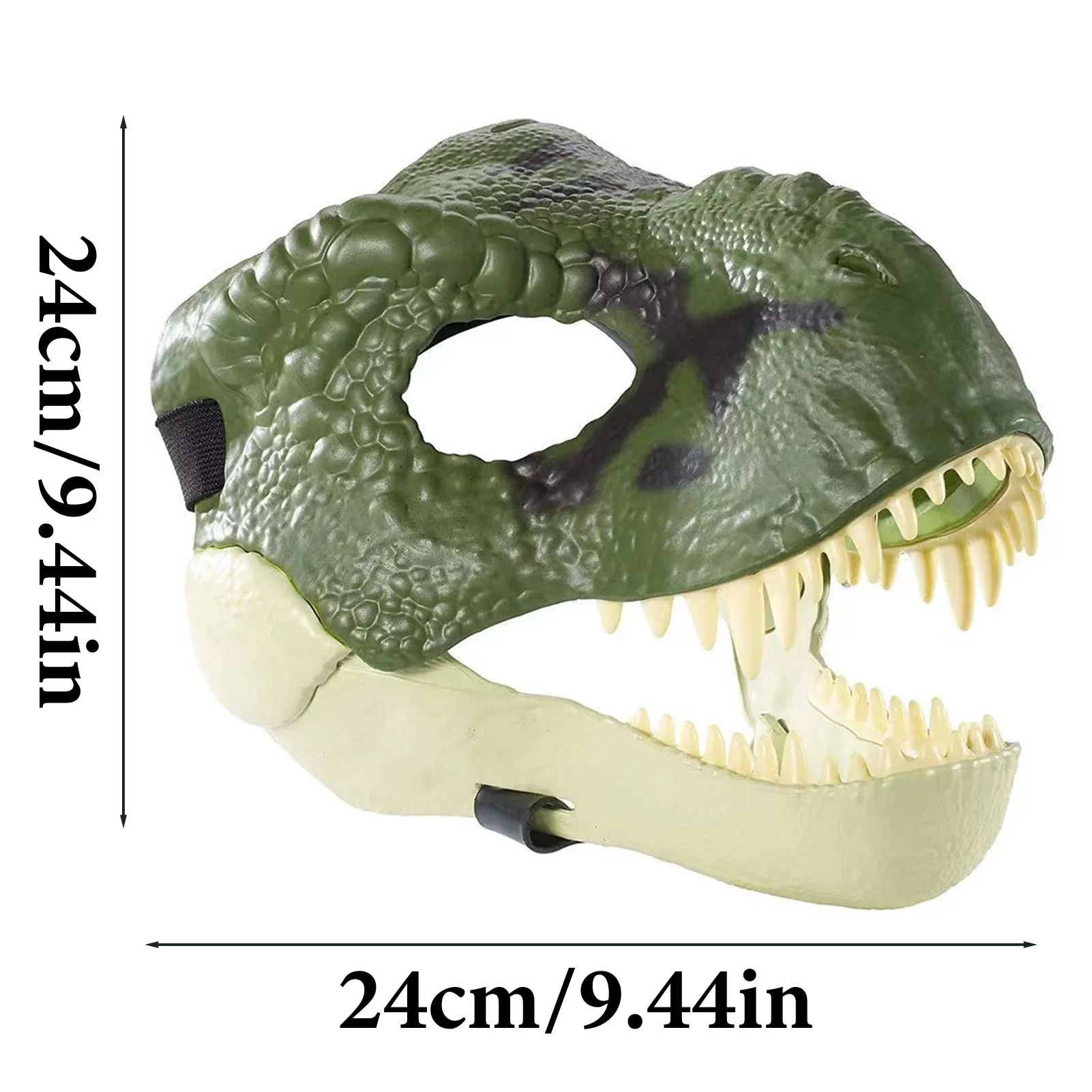 3D Dinozor Maskesi Rol Oynamak Sahne Performans Başlık Jurassic Dinozor Raptor Dinozor Dino Festivali Karnaval Hediyeler Görüntü  1