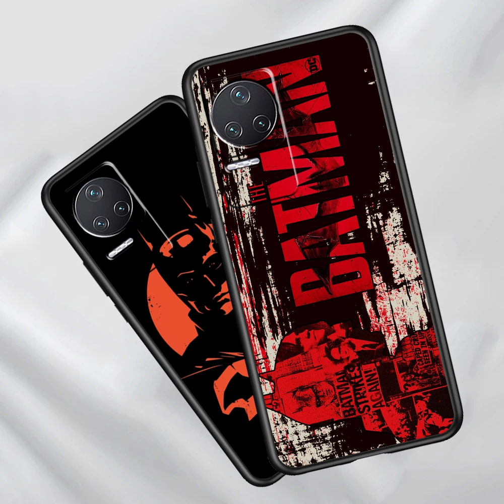 DC Serin Süper Kahraman Batman Durumda Xiaomi Redmi İçin K50 K40 Oyun 11 Başbakan 10 10C 9AT 9A 9C 9T 8 7A 4X 5G Yumuşak TPU Siyah Telefon Kapak Görüntü  1