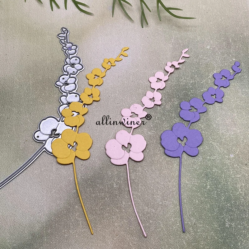 Yeni Çiçek şerit Metal Kesme Ölür Şablonlar İçin DIY Scrapbooking Dekoratif Kabartma El Sanatları Kalıp Kesme Şablonu Görüntü  0