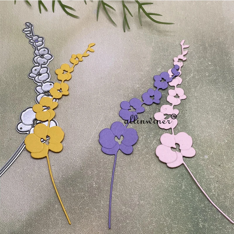 Yeni Çiçek şerit Metal Kesme Ölür Şablonlar İçin DIY Scrapbooking Dekoratif Kabartma El Sanatları Kalıp Kesme Şablonu Görüntü  1