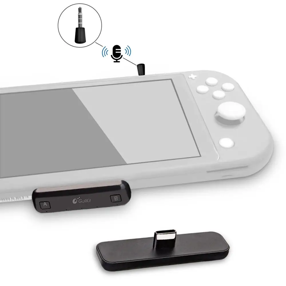 Gulikit Rota Hava Pro Bluetooth Ses Tipi-C Verici için Mikrofon ile Nintendo Anahtarı ve Anahtarı Lite İçin PS4 PS5 PC Görüntü  1