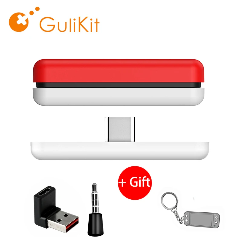 Gulikit Rota Hava Pro Bluetooth Ses Tipi-C Verici için Mikrofon ile Nintendo Anahtarı ve Anahtarı Lite İçin PS4 PS5 PC Görüntü  2