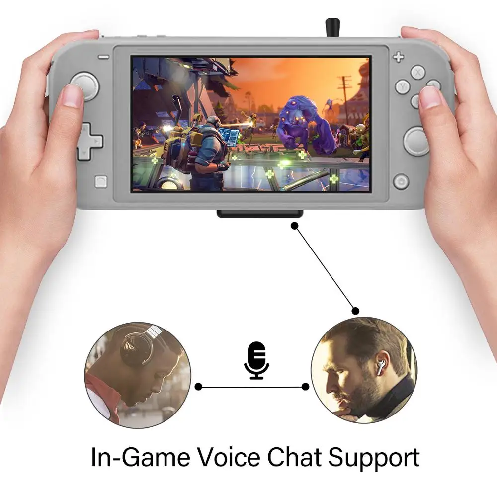 Gulikit Rota Hava Pro Bluetooth Ses Tipi-C Verici için Mikrofon ile Nintendo Anahtarı ve Anahtarı Lite İçin PS4 PS5 PC Görüntü  3