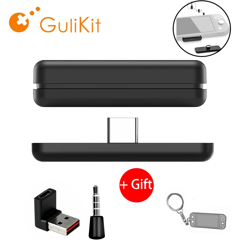 Gulikit Rota Hava Pro Bluetooth Ses Tipi-C Verici için Mikrofon ile Nintendo Anahtarı ve Anahtarı Lite İçin PS4 PS5 PC Görüntü  4