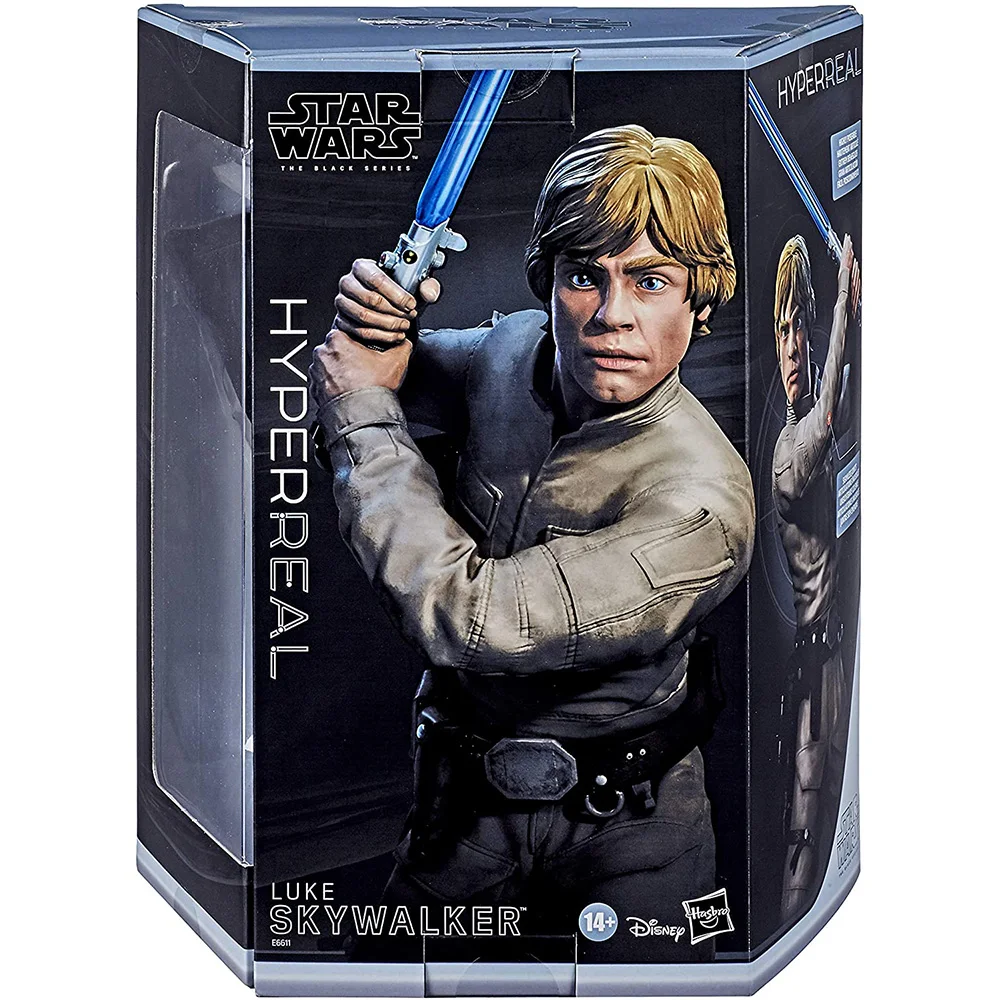 Orijinal Star Wars E6611 Siyah Serisi Hyperreal Empire Strikes Back Luke Skywalker Oyuncak Koleksiyon 8 