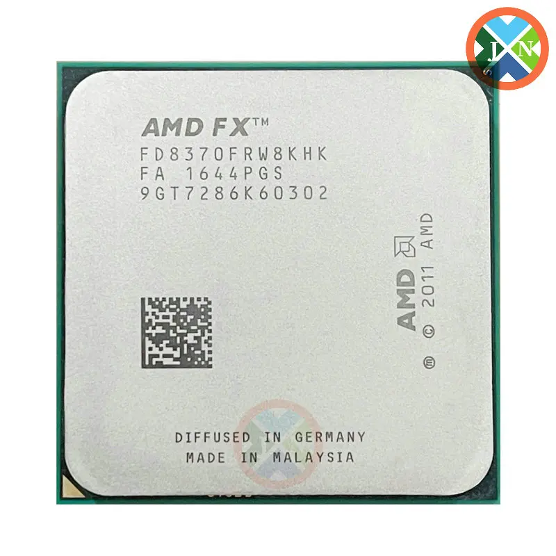 AMD FX Serisi FX-8370 FX 8370 FD8370FRW8KHK 4.0 GHZ 16 MB 125 W Soket AM3+ Görüntü  0