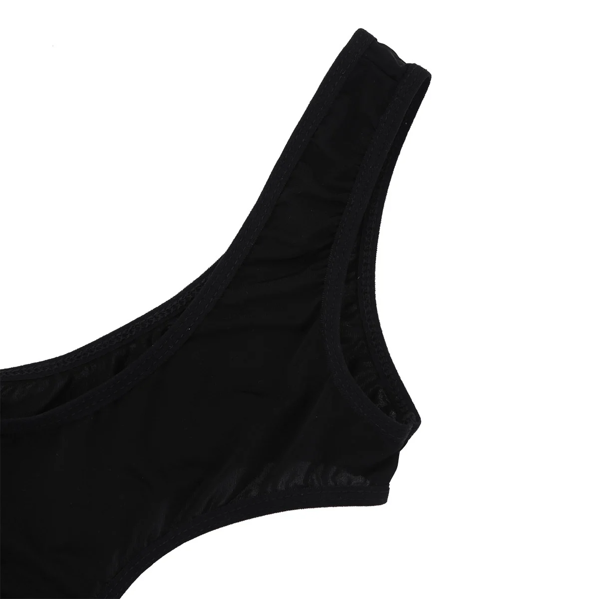 ıEFiEL Seksi Kadınlar See Through Şeffaf Erotik Iç Çamaşırı Kolsuz Yüksek Kesim Monokini Mayo Kostüm Tanga Leotard Seksi Bodysuit Görüntü  5