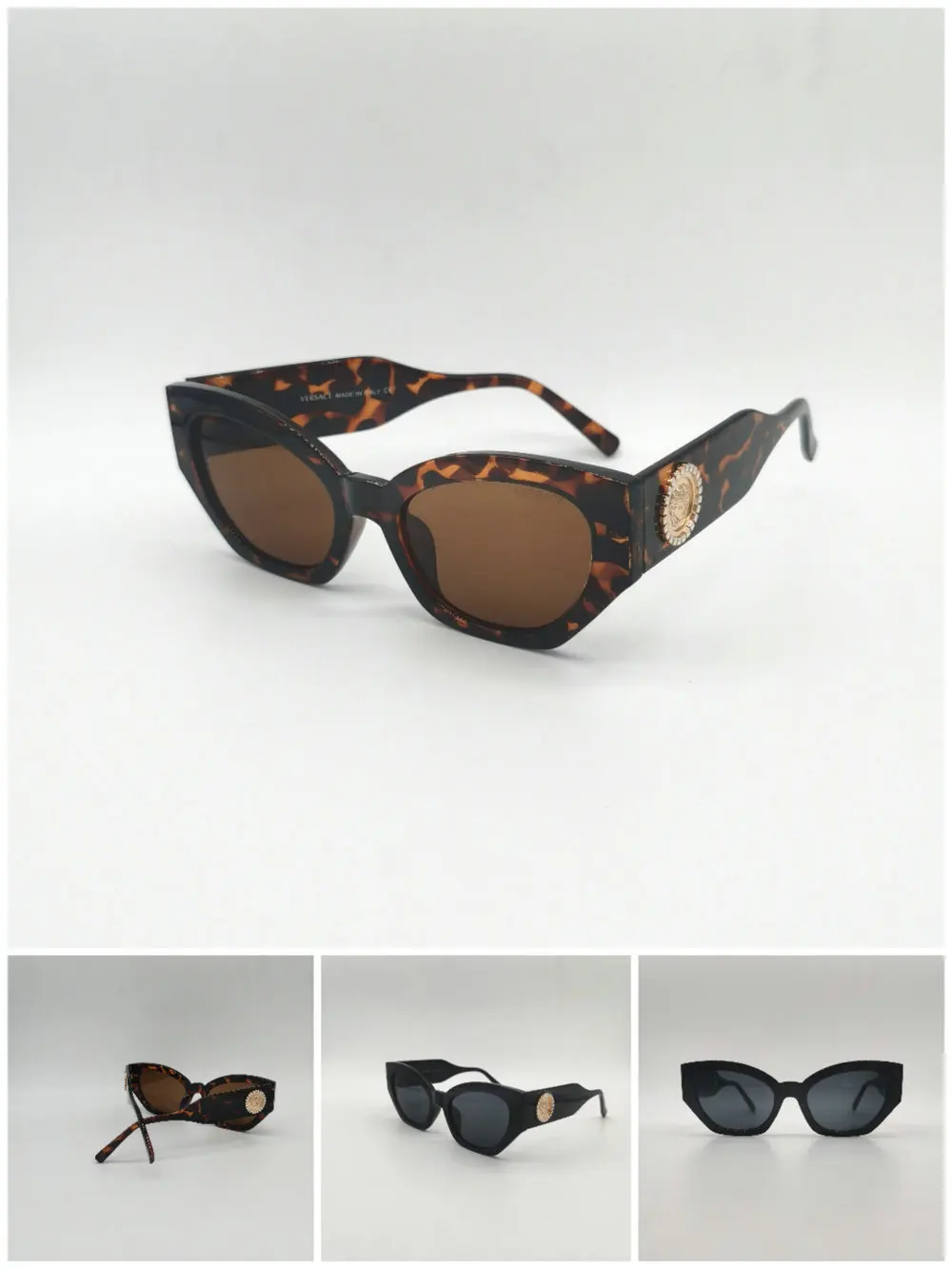 Marka 2022 moda güneş gözlükleri Kadınlar İçin Tasarımcı Aynı Kedi Gözü Ve Kurbağa Gözlük Klasik Hem Erkekler Hem De Kadınlar Gözlük Uv400 Görüntü  2