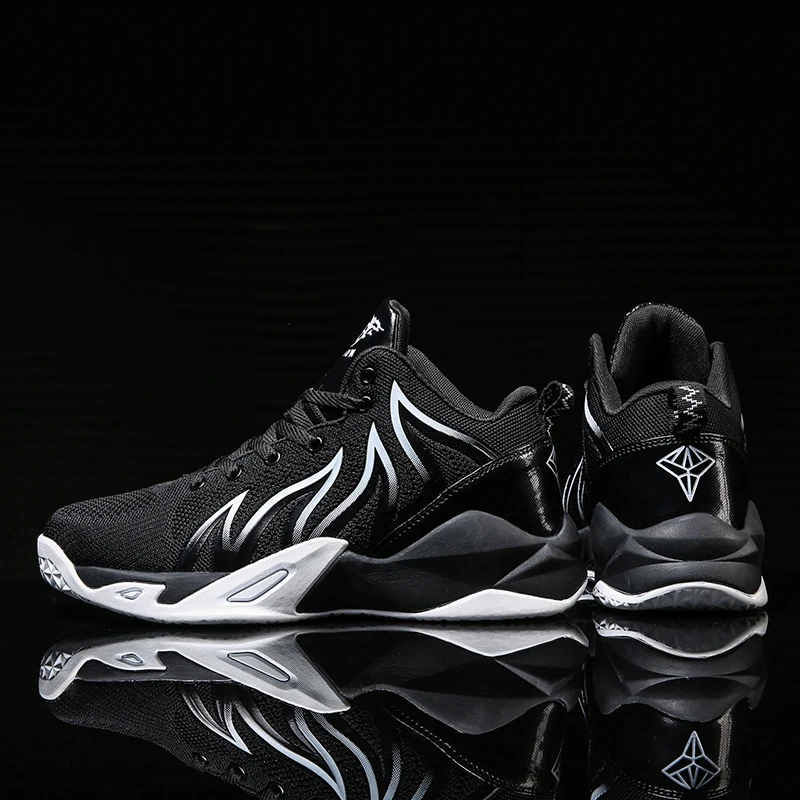 Marka erkek basket topu Ayakkabı Açık Zapatillas Hombre Ayakkabı Erkekler için Nefes Spor Unisex Büyük Boy Ayakkabı Görüntü  1