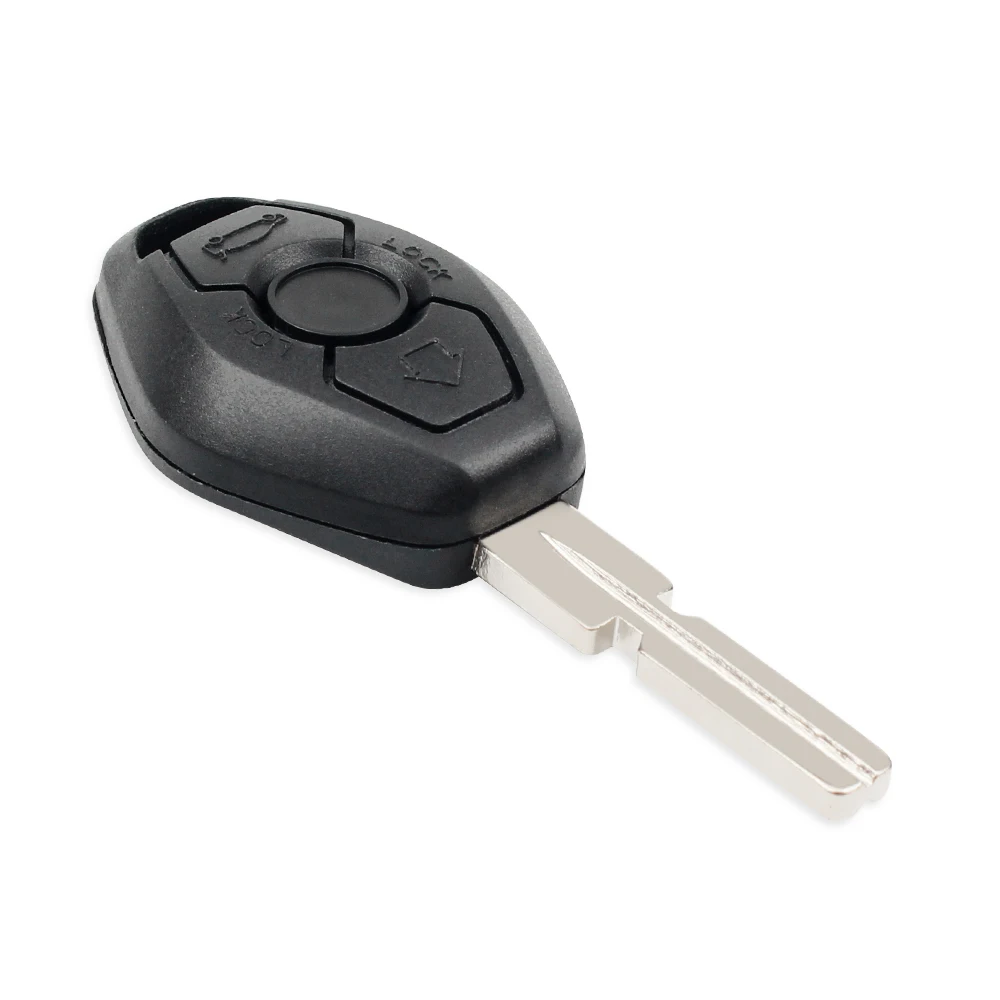KEYYOU 2 Düğmeler Araba Uzaktan Anahtar Kabuk Durumda BMW EWS Sistemi E38 E39 E46 X3 X5 Z3 Z4 1/3/5/7 Serisi Boş Anahtar Kabuk Değiştirme Görüntü  1