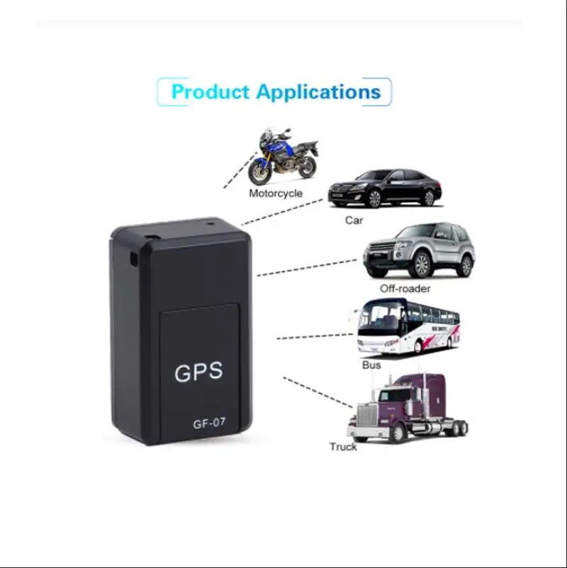 2024 yeni Manyetik GF07 GPS takip cihazı GSM Mini Gerçek Zamanlı İzleme Bulucu GPS Araba Motosiklet Uzaktan Kumanda İzleme Monitörü Görüntü  4