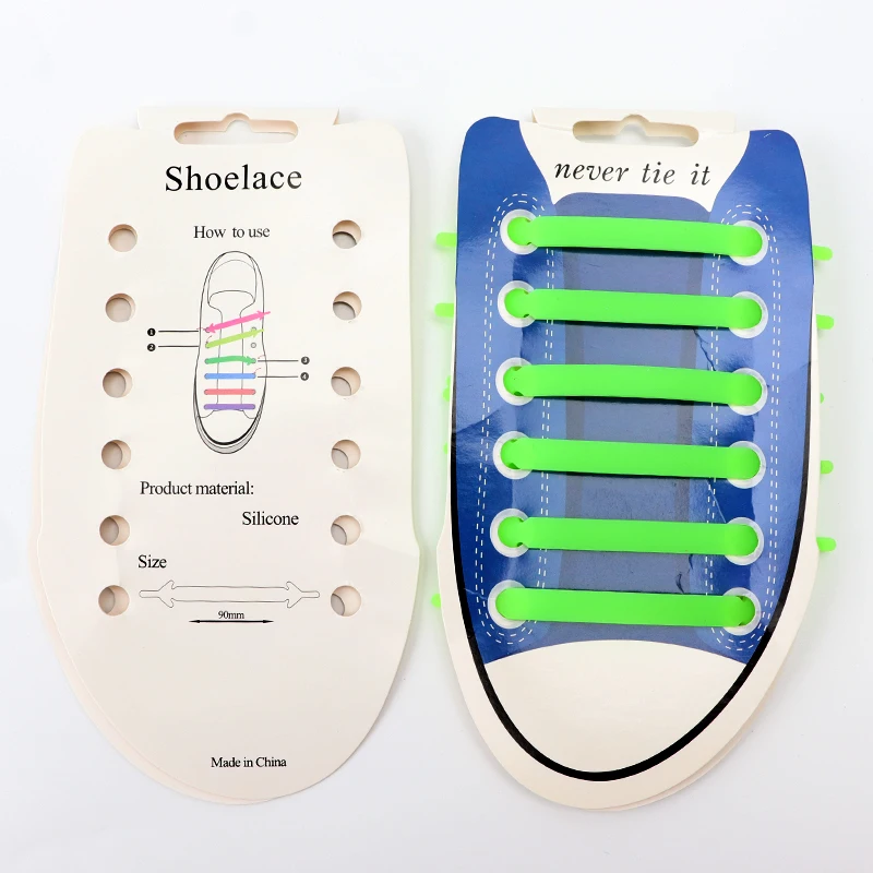 12 Adet Silikon Ayakabı Aydınlık Elastik Ayakkabı Bağcıkları Bağları Olmadan Kolay Koymak Ve Çıkarmak Tembel Dantel Floresan Ayakkabı Bağı Görüntü  2