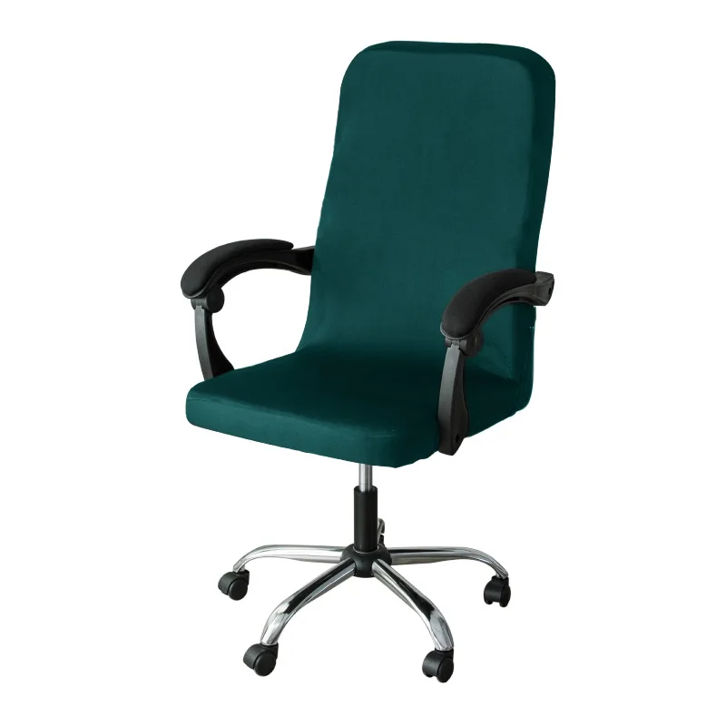 Elastik Ofis patron sandalyesi Kapak Moda Basit Tek Döner sandalye kılıfı Bilgisayar Oyunu Dışkı Entegre Koruyucu Kapak Görüntü  0