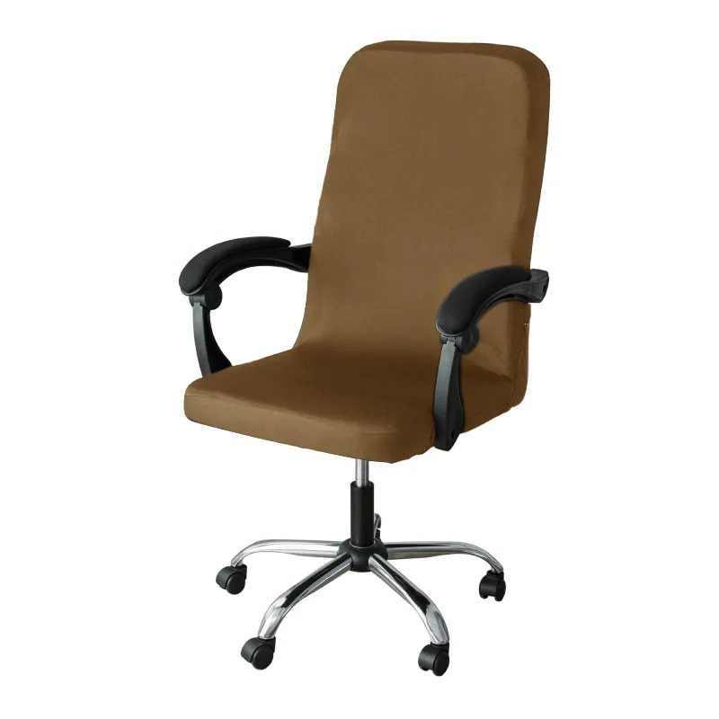 Elastik Ofis patron sandalyesi Kapak Moda Basit Tek Döner sandalye kılıfı Bilgisayar Oyunu Dışkı Entegre Koruyucu Kapak Görüntü  3