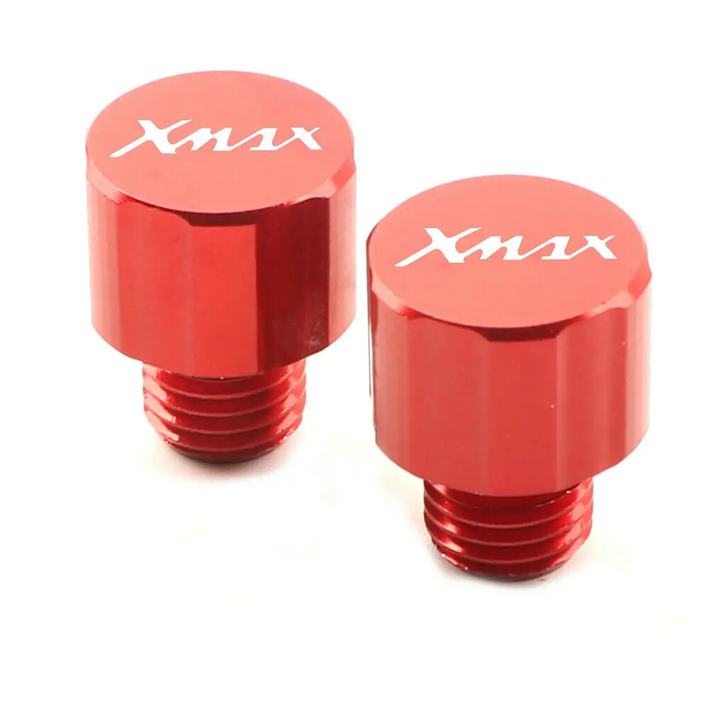 CNC Alüminyum Dikiz Yan Aynalar Delik Fiş Vidalar Kapaklar Kapak Cıvata Yamaha xmax XMAX 300 250 400 Görüntü  1