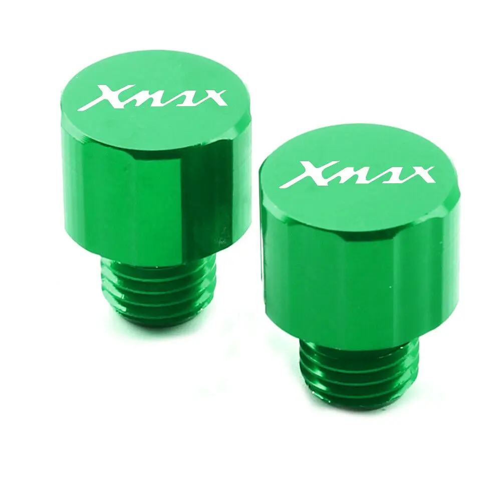 CNC Alüminyum Dikiz Yan Aynalar Delik Fiş Vidalar Kapaklar Kapak Cıvata Yamaha xmax XMAX 300 250 400 Görüntü  5