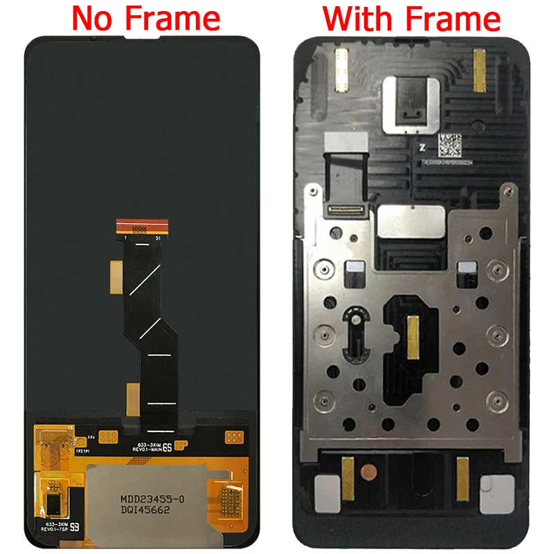 Mi x 3 Amoled Ekran Xiao mi mi mi X3 LCD Ekran Çerçeve İle 6.39