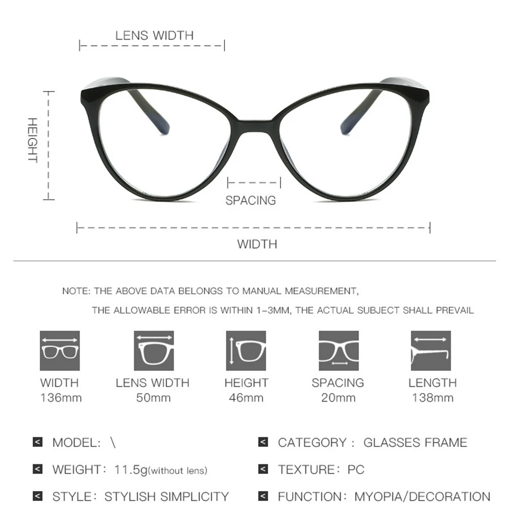 VIVIBEE Kadın Kedi Gözü mavi ışık engelleme Gözlük Ofis Bilgisayar Gözlük Çerçevesi Leopar Bayanlar 2022 Moda Gözlük Görüntü  0