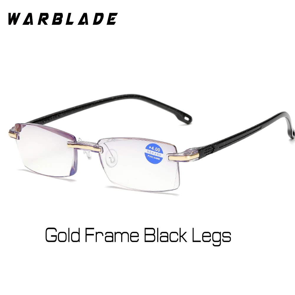 WBL okuma gözlüğü Erkekler Kadınlar Çerçevesiz Ultra Hafif Manyetik Presbiyopik Gözlük Erkek Kadın İçin+1.0+1.5+2.0+2.5+3.0+3.5+4.0 Görüntü  3