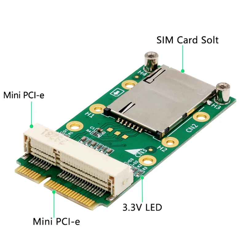 MİNİ pcıe MİNİ PCIE Adaptörü için 3G 4G min pcıe modülü EP06-E EC25-E EP06-A EC25-AF MC7421 MC7411 MC7355 MC7455 kablosuz modem Görüntü  1