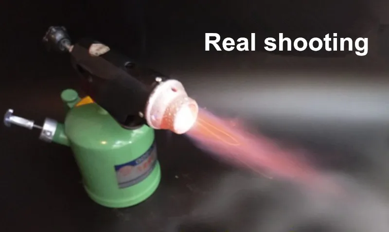Benzinli Flamethrower Meşale Gaz brülör Kaynak Yanan ısıtma BARBEKÜ Blowtorch Pişirme Lehimleme püskürtme tabancası Soplete Para Soldar Görüntü  3
