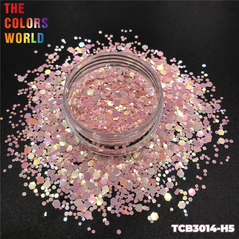 TCT-441 Tıknaz Mix Altıgen Tırnak Glitter Nail Art Dekorasyon Tumbler El Sanatları DIY İşi Aksesuarları Festivali Parti Tedarikçisi Görüntü  1