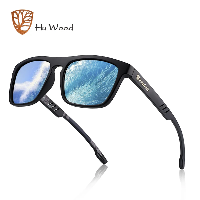 2019 Polarize Güneş Gözlüğü Erkekler Kadınlar Yansıtıcı Kaplama Kare TR güneş gözlüğü UV400 Sürüş Balıkçılık spor gözlüğü Zonnebril Heren Görüntü  1