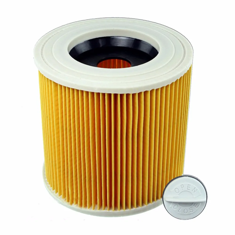 EN kaliteli yedek hava toz filtreleri çanta Karcher Elektrikli süpürgeler parçaları Kartuş HEPA Filtre WD2250 WD3. 200 MV2 MV3 WD3 Görüntü  3