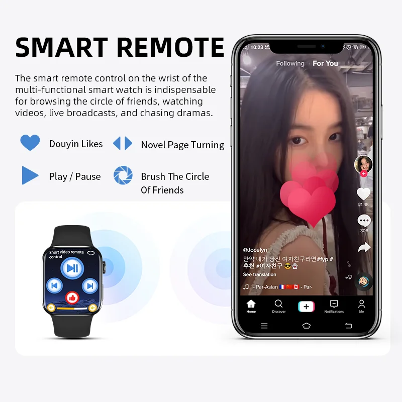 2022 Yeni HW8 MAX Erkekler akıllı saat Ücretsiz Kargo NFC BT Arama Sesli Asistan Spor İzleme akıllı saat Kadınlar İçin SMARTWATCH Görüntü  3
