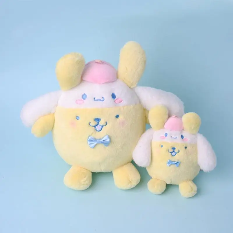 Kawaii Sanriod Anime Hobi Benim Melody Kuromi Kitty Cosplay Cinnamoroll Sevimli Peluş Bebek Bebek Çantası Asılı noel hediyesi Görüntü  3