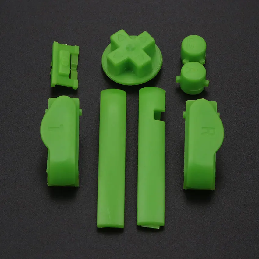 ChengHaoRan Sıcak Çok Renkli Yedek Tuş Takımı L R A B Düğmeleri Gameboy Advance Çerçeve GBA D Pedleri Güç AÇIK kapalı Düğme Görüntü  3