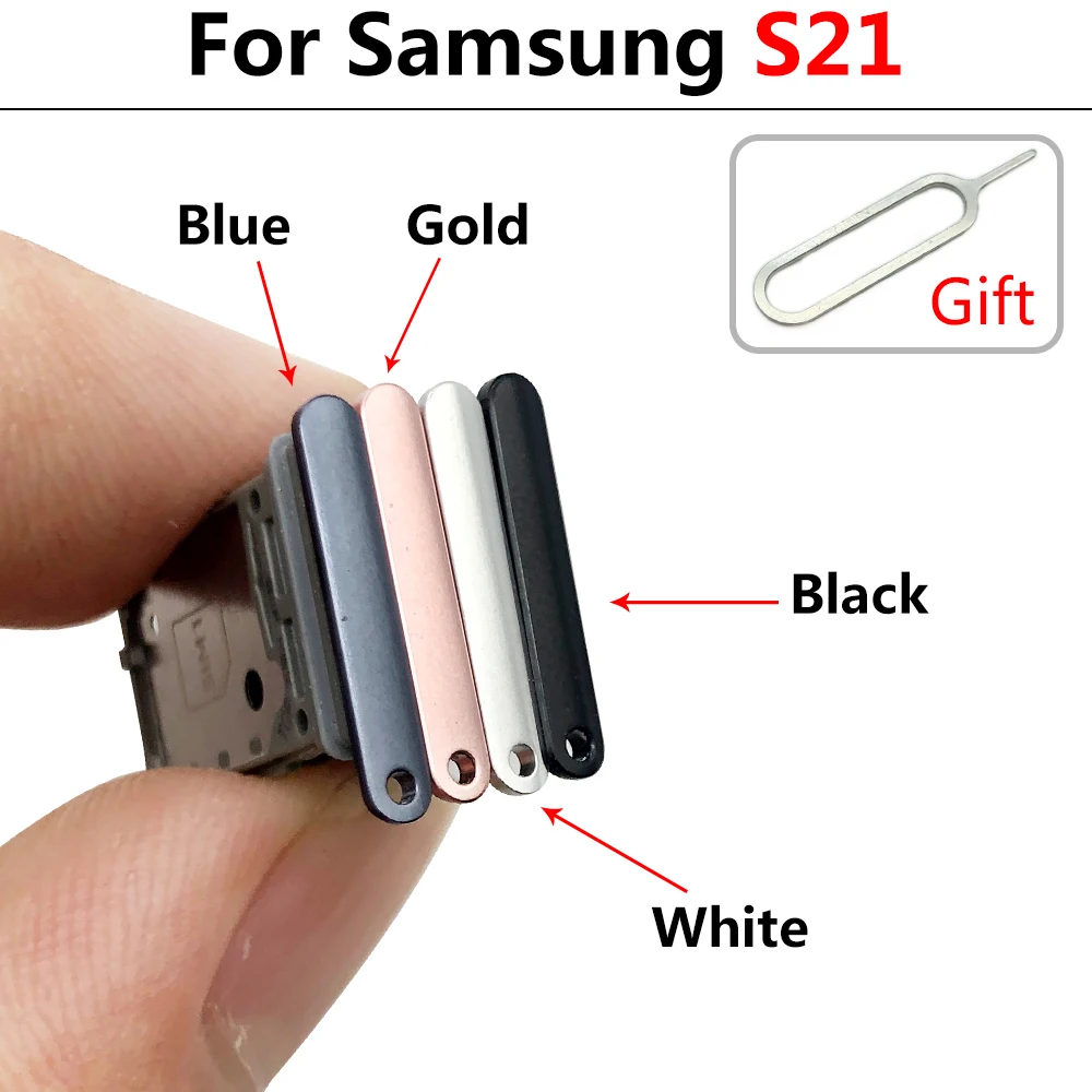 Samsung Galaxy S20 Fe S21 Çift SIM Çift SIM Metal Plastik Nano Sım Kart Tepsi Mikro SD Yuvası Tutucu Görüntü  3