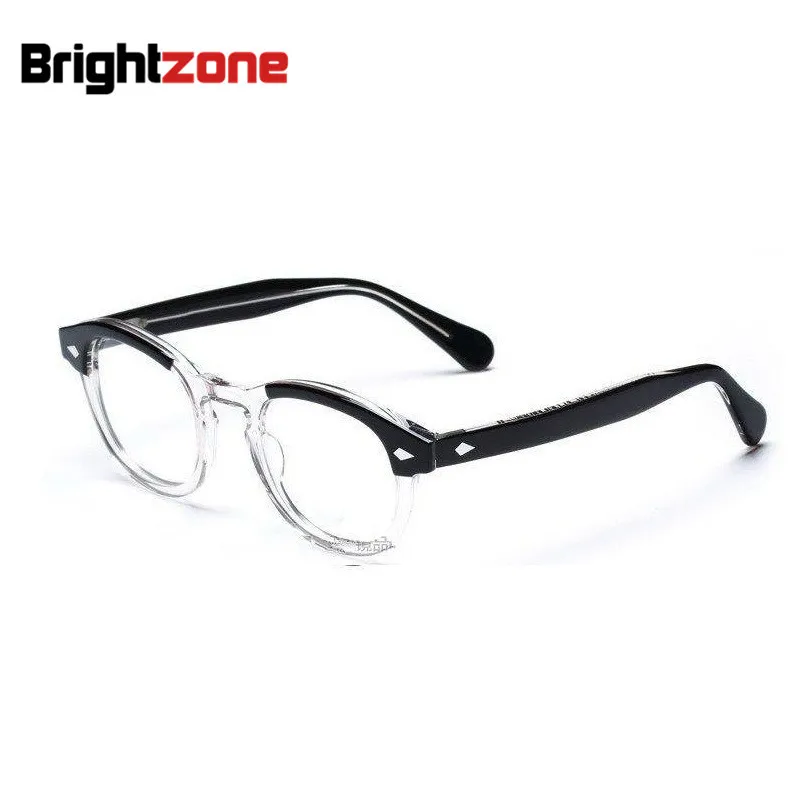 Yeni Geliş Yüksek Kalite Vintage marka Tam Asetat Unisex Optik Çerçeve Gözlük Gözlük Çerçeveleri Reçete Gözlük Görüntü  0